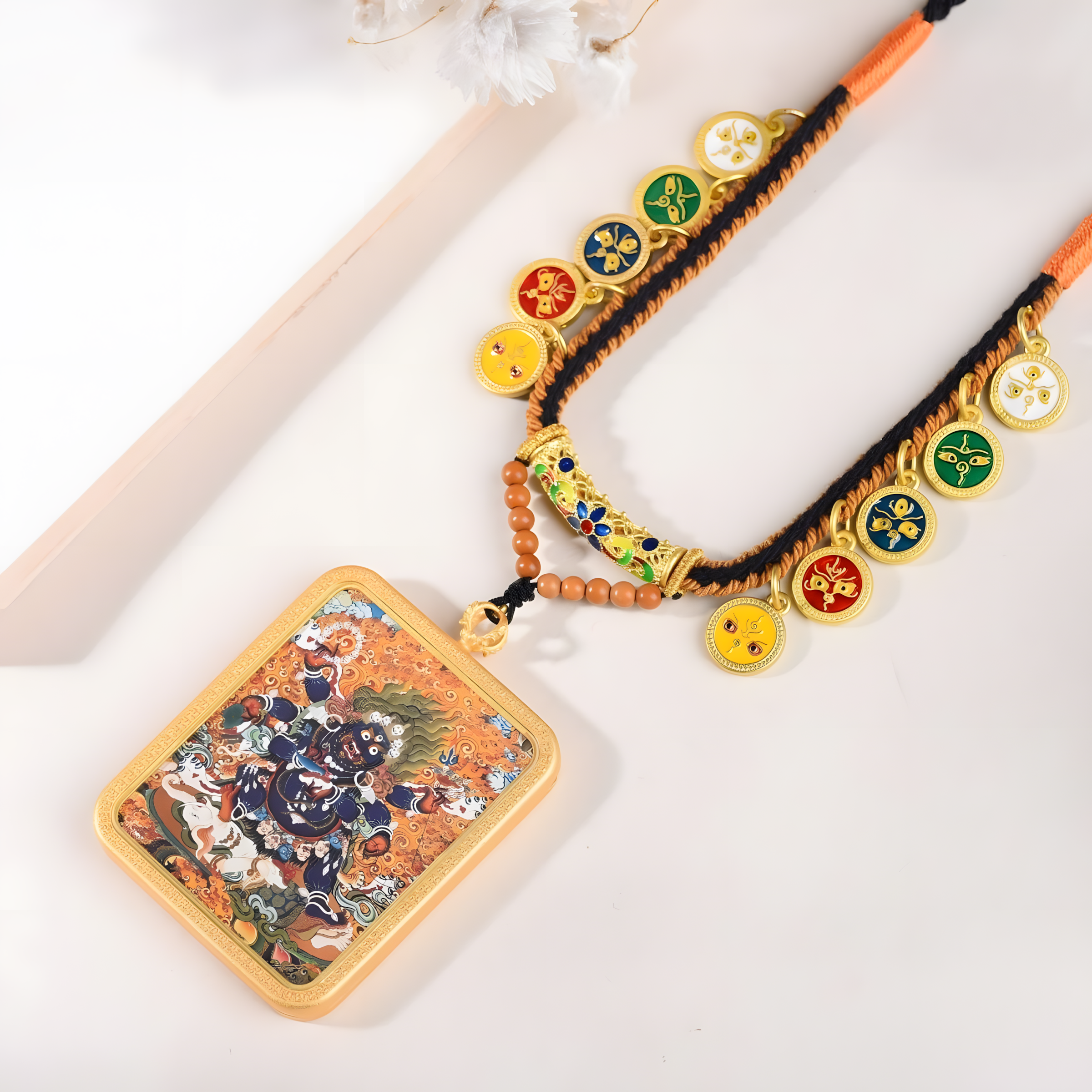 Zensoullab｜Guardian Tassel Amulet Necklace