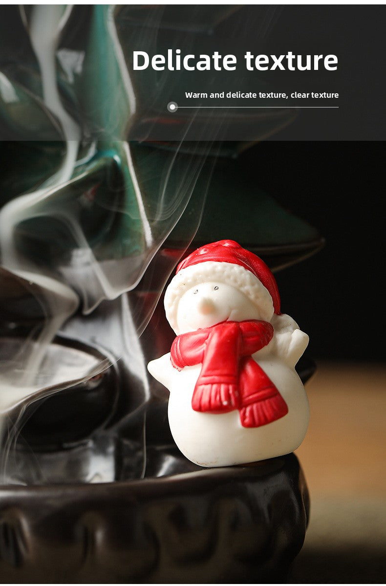 zensoullab Christmas Tree Backflow Incense Burner