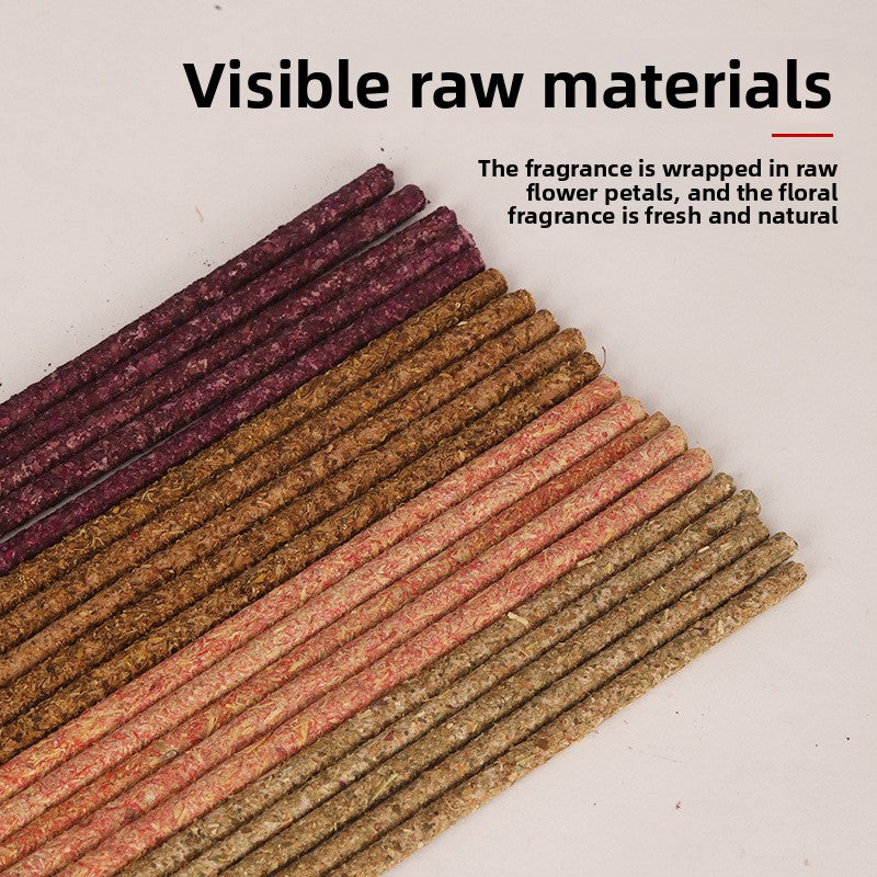 zensoullab Argentina Incense Rose Osmanthus Petal Incense Fragrant Incense Azalea Sandalwood Saffron Incense Sticks Home Use