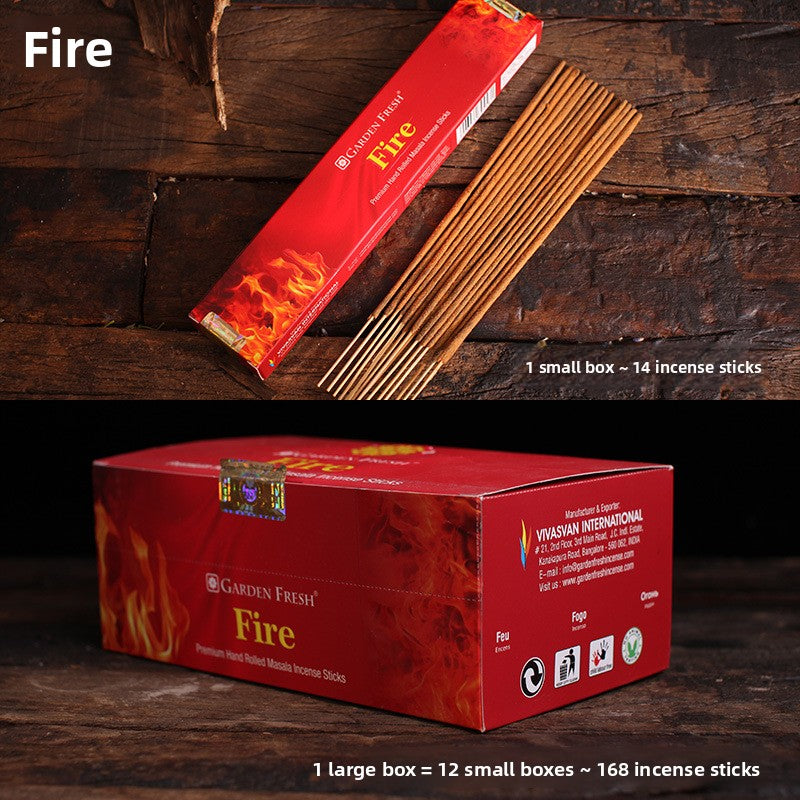 zensoullabGF Hot-Selling Indian Incense 18 Flavors Masala Handmade Sandalwood Agarwood Imported Aromatherapy Incense Stick Tibetan Incense