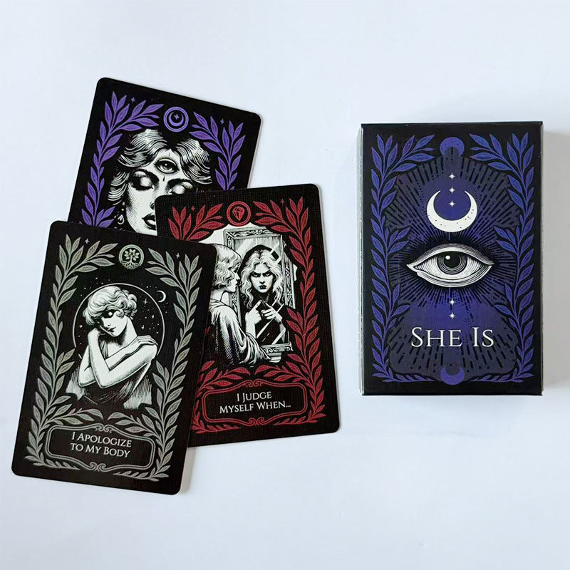 zensoullab 52 Cards of Spiritual Healing Positive Mindfulness Affirmation Cards Self-Care Emotional Cards