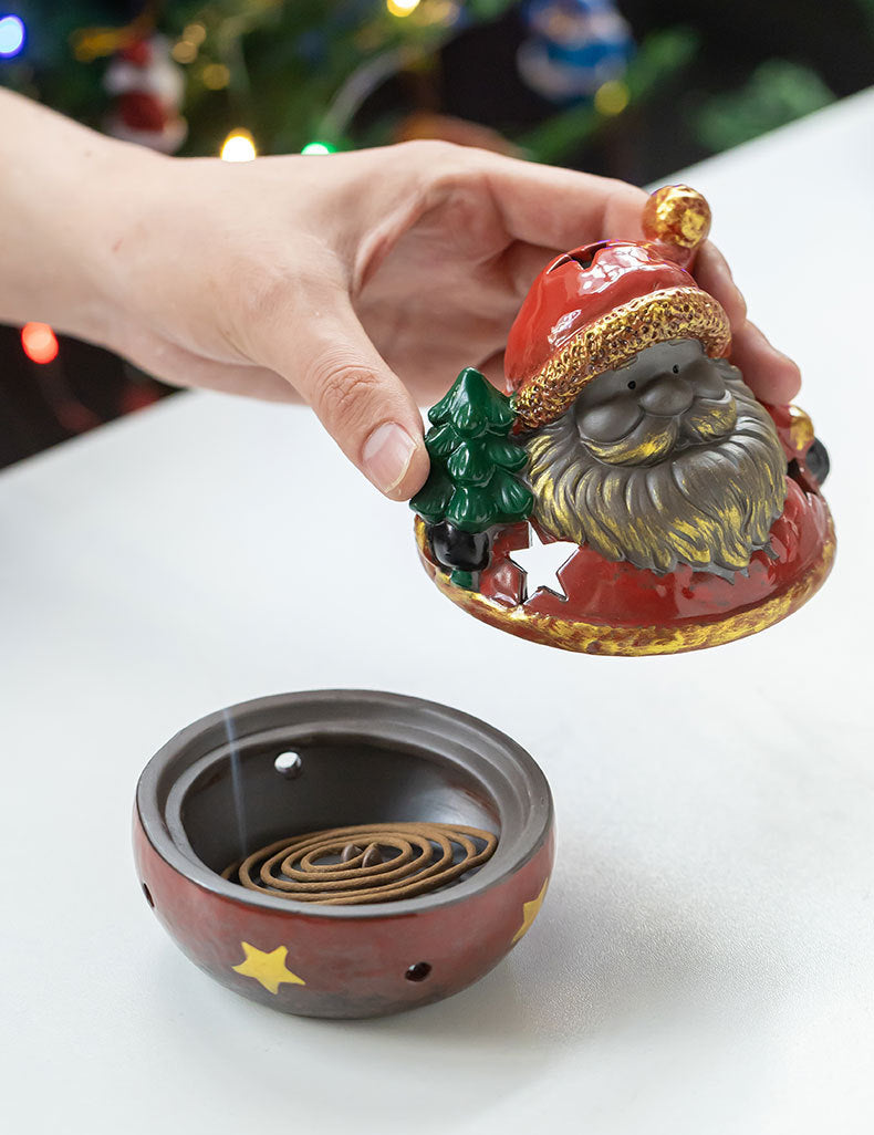zensoullab Christmas themed incense burner