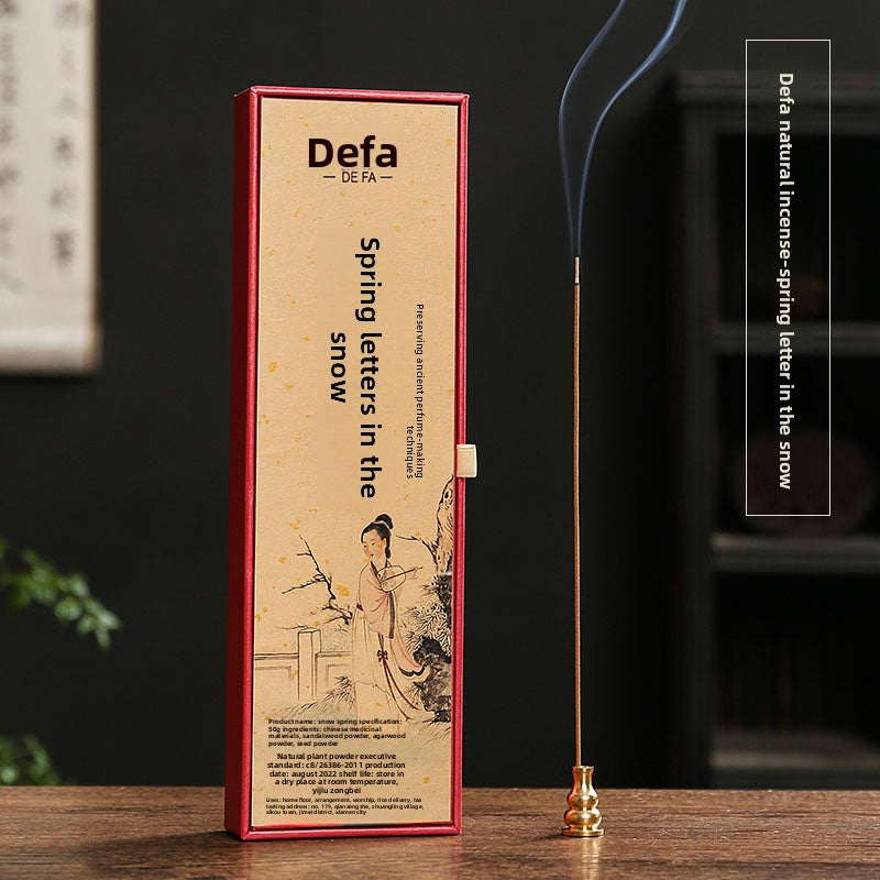 zensoullab Ornament Calming Sandalwood Indoor Incense Long-lasting Fragrance Dragon Cinnamon Incense Goose Pear Tent Agarwood Home Natural Sleep Companion