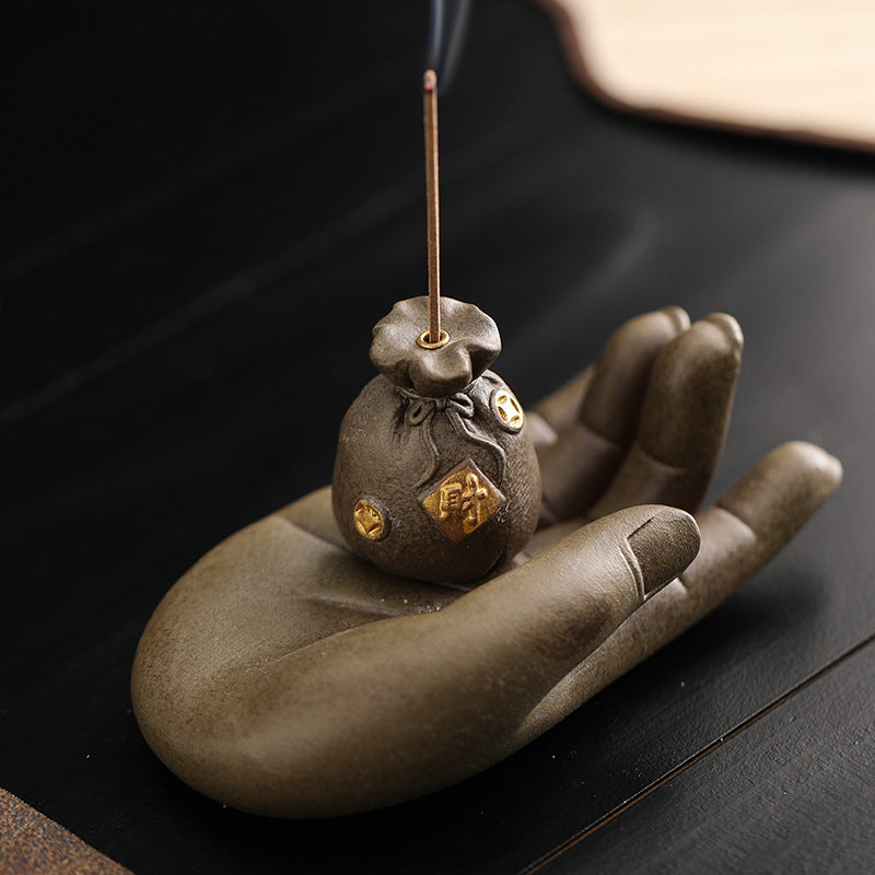 zensoullab Handheld Money Incense Burner