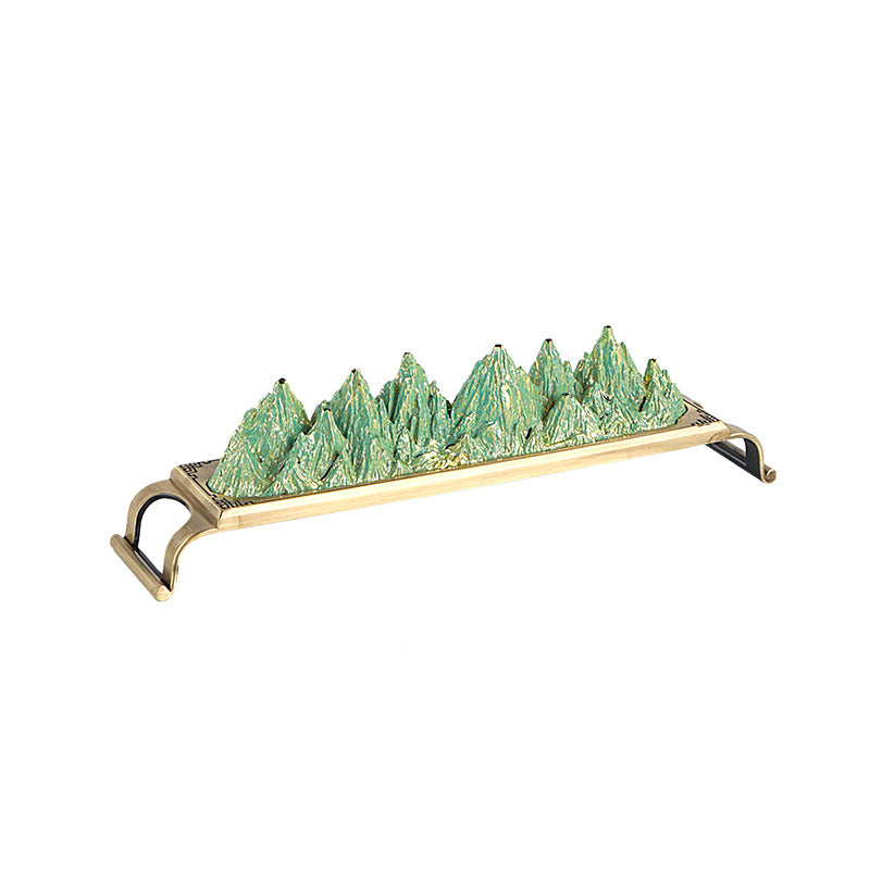 zensoullab New Chinese Style Incense Burner Yunmengze Incense Home Horizontal Study Room Tea Table Incense Ceremony Agarwood Sandalwood Desktop Decoration Ornament