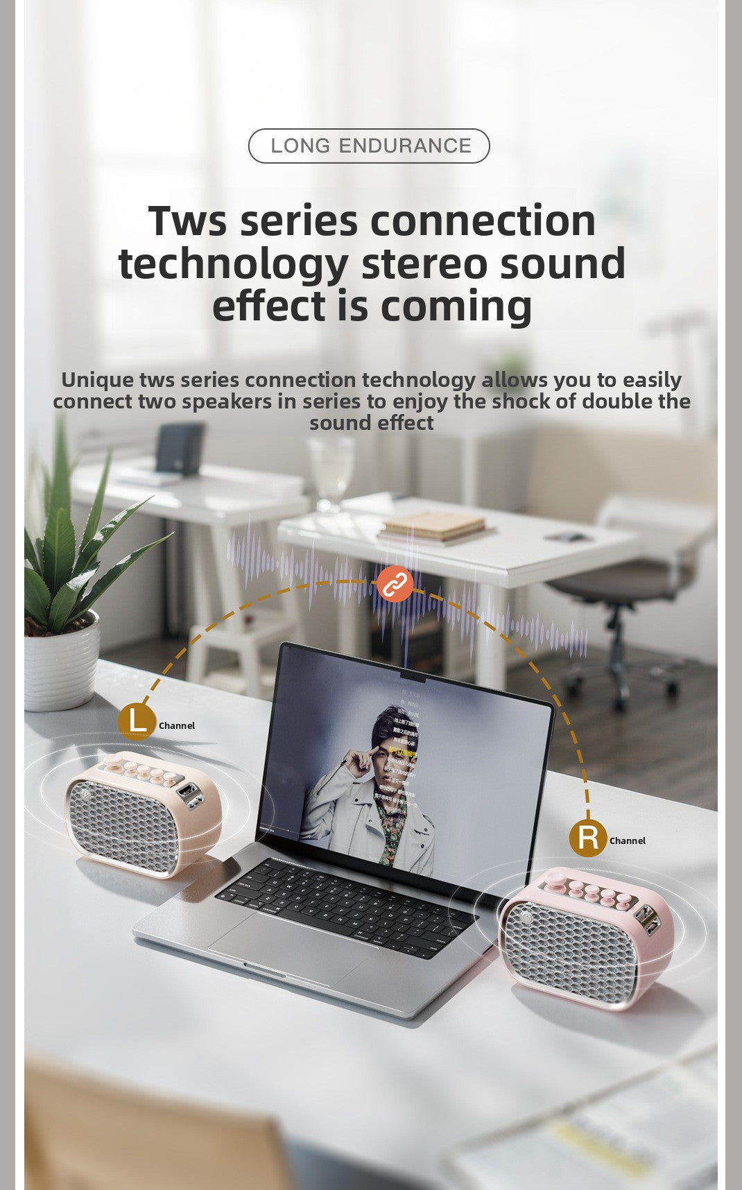 zensoullabP13 Multifunctional Sleep Instrument Speaker White Noise Gift Wireless Bluetooth Speaker Desktop Bedside Retro