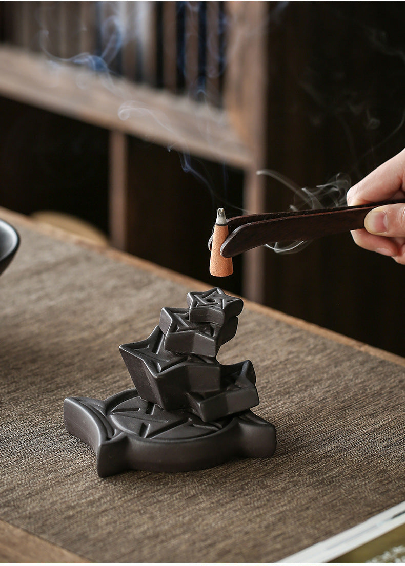 zensoullab Backflow Indoor Home Deodorizing Incense Cones Aromatherapy Sandalwood Deodorizing Home Sandalwood Granules Old Mountain Incense Granules