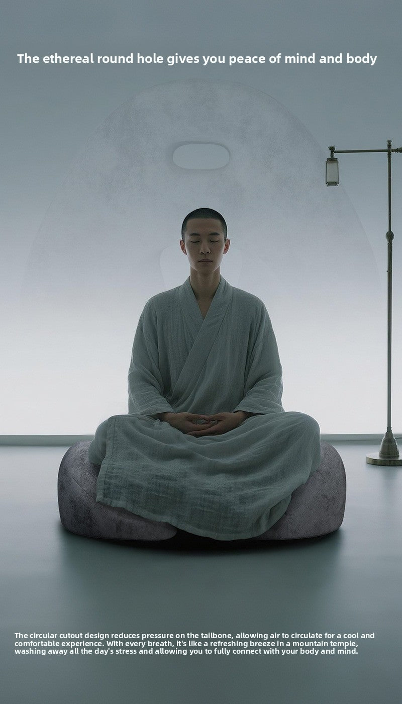 zensoullab Meditation Cushion Meditation Yoga Mat Leg Cushion Floor Cushion Long Sitting Non-Collapsing Sofa Reading Leisure Cushion