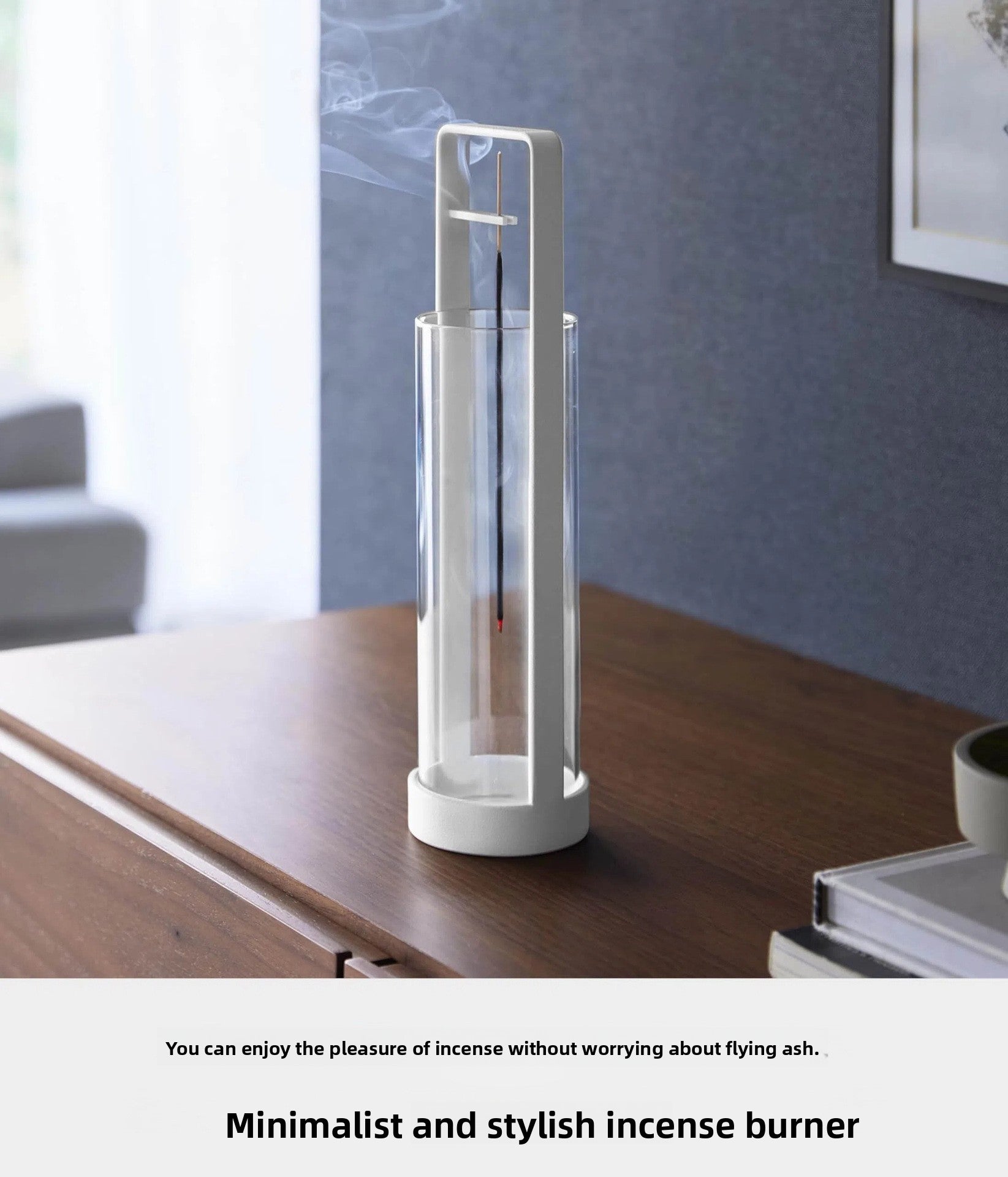 zensoullab Glass Hanging Incense Burner