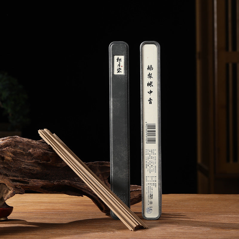 zensoullab Incense Sticks Agarwood Sandalwood Goose Pear Incense Indian Old Mountain Sandalwood Hainan Agarwood 10g Gift Box